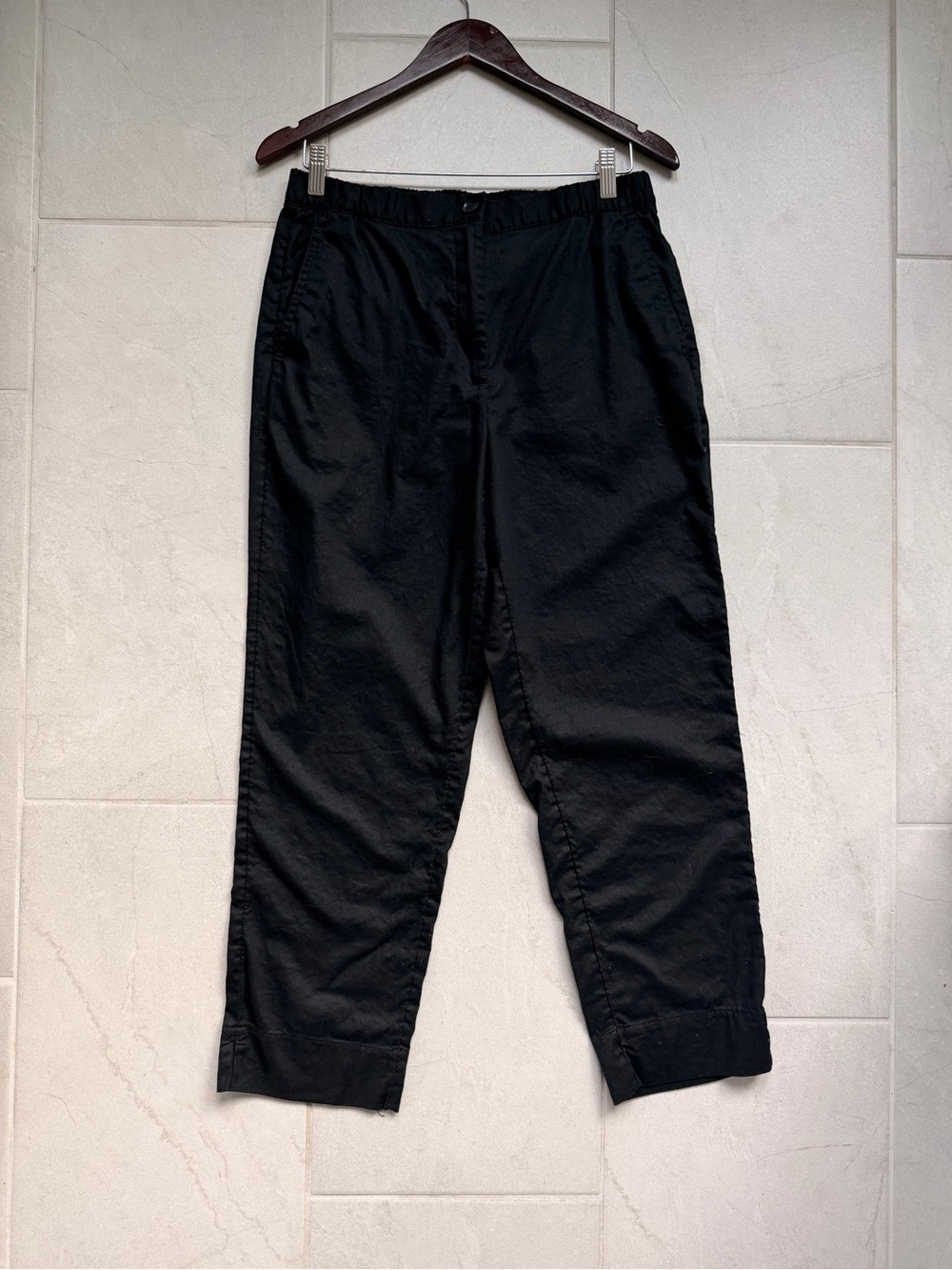 Banana Republic Black Women's Tapered Trousers